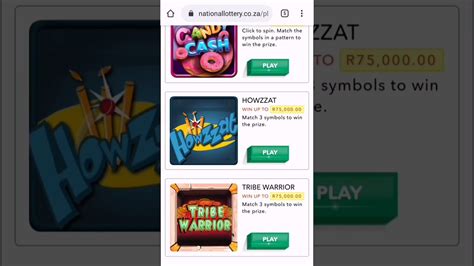 eaziwin|‎SA National Lottery on the App Store.